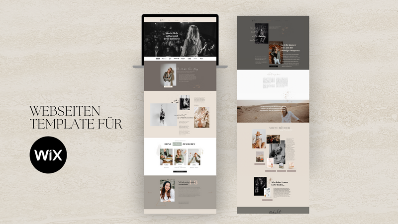 "Frau Herz" - Webseiten Design